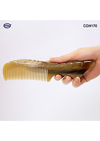 Lược sừng xuất Nhật (Size: L - 20cm) COH170 - Lược đuôi cá Koi đẹp mềm mại ️- Chăm sóc tóc