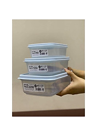 Hộp đựng thực phẩm nắp mềm Sanada, thân bằng nhựa PP cao cấp, kết hợp hoạt chất CEM-Bio kháng khuẩn an toàn - nội địa Nhật Bản 