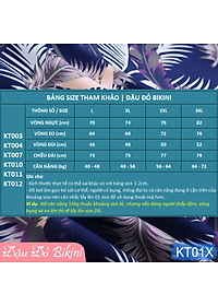 Đồ bơi dài tay cho mẹ và bà, Bikini 3 chi tiết cho tuổi trung niên, quần short lửng rời mix cùng chân váy, chất thun bơi lạnh đẹp | KT012