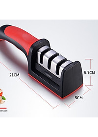 Dụng Cụ Mài Dao 3 Rảnh Cấp Độ Bằng Tay - Không Thể Thiếu Trong Nhà Bếp - Hàng Chính Hãng MINIIN