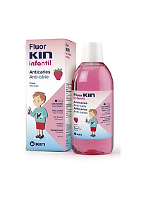 Nước Súc Miệng FLUOR KIN CHILDREN INFANTIL Ngừa Sâu Răng Trẻ Em Trên 5 Tuổi 500ml
