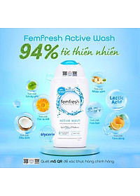 Dung dịch vệ sinh cho cả nữ và nam Femfresh Anh giúp làm sạch sẽ, thơm mát, ngăn ngừa viêm, ngứa, nấm phụ khoa - OZ Slim Store 