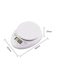Cân điện tử thực phẩm nhà bếp b05