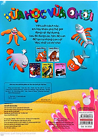 Vừa Học Vừa Chơi: Động Vật Dưới Biển - Sách Bóc Dán (Tái Bản 2020)