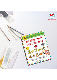 Bộ Sách Tự Xóa Thông Minh - Bé Làm Quen Với Toán Học (5 -7 tuổi) (Tặng Kèm Bút Xóa)