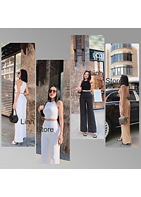 Áo ba lỗ nữ hàng Quảng Châu Cao Cấp -Áo Croptop Sát Nách Mongtoghi lạnh hàng xuất xịn siêu co dãn