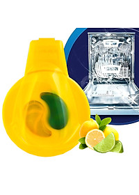 Combo 2 miếng khử mùi, diệt khuẩn máy rửa chén Finish Dishwasher Freshener Lemon