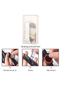 Bộ Dụng Cụ Sửa Chữa Xe Đạp Di Động Bơm Lốp Đa Năng Mini Và Vá Săm Xe Đạp Gắn Sườn Xe (Dạng Bình Nước) MaiLee