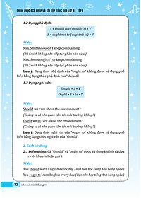 Chinh Phục Ngữ Pháp Và Bài Tập Tiếng Anh 11 - Tập 1