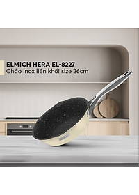 Chảo Inox liền khối Elmich Hera