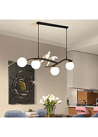 Đèn thả bàn ăn DOVE trang trí không gian phòng ăn hiện đại - Tặng kèm bóng đèn đầy đủ.