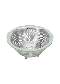 Rổ Inox Cao Cấp Elmich EL-1110 EL-1112 23cm 29cm, Hàng Chính Hãng, Có Chân Đỡ Ráo Nước - JoyMall