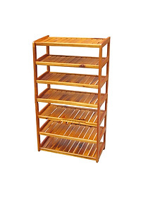 Kệ Giày Dép 7 Tầng Rộng 60cm (Vàng)