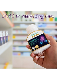 Bổ Phổi Úc Vitatree Lung Detox Giúp Hỗ Trợ Giảm Ho, Tăng Cường Sức Khỏe Hô Hấp, Hỗ Trợ Tăng Cường Sức Đề Kháng Cho Cơ Thể - OZ Slim Store
