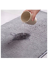 Thảm Lau Chân Nhà Tắm Phòng Khách Cao Cấp Chống Trượt Phần Lông Dày Tạo Cảm Giác Mềm Mại Thoải Mái Độ Bền Cao - Giao Màu Ngẫu Nhiên