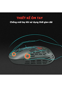 Chuột Không Dây HXSJ T38 Sạc Điện Wireless 2.4Ghz DPI 1600 - Hàng Chính Hãng