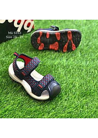 Giày sandal bé trai rọ bít mũi thể thao năng động và cá tính đi học đi biển thời trang 4 5 6 7 8 9 10 11 12 tuổi ST63