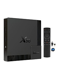 Android Tivi Box x96 mate có điều khiển giọng nói cử chỉ Bluetooth wifi 2 băng tần 4G Ram 32G Rom chức năng Chuột Bay Cài Sẵn Xem Phim Truyền Hình Cáp Miễn Phí Vĩnh Viễn