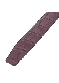 HC4757-58-59-60 - Thắt lưng nam da cá sấu Huy Hoàng nguyên con bụng 4P đầu kim màu đen, nâu đất, nâu đỏ, vàng bò