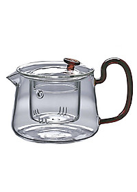 Bình pha trà thủy tinh cao cấp có lõi lọc crystan - 580ml - ANTH419