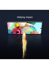 Miếng dán kính cường lực full 111D cho Samsung Galaxy A51 hiệu HOTCASE siêu mỏng chỉ 0.3mm, độ cứng 9H - Hàng nhập khẩu