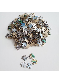 Bộ tranh xếp hình jigsaw puzzle cao cấp 1000 mảnh ghép – Thềm Xưa