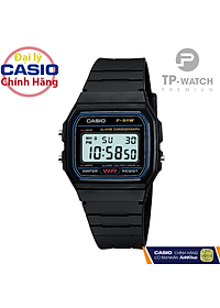 Đồng Hồ Nam Dây Nhựa Casio Standard F-91W-1 Chính Hãng – F-91W-1DG Pin 7 Năm
