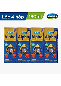 THÙNG 48 HỘP SỮA BỘT PHA SẴN DIELAC ALPHA GOLD IQ 180ML