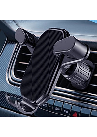 Giá Đỡ Điện Thoại Kẹp Cửa Gió Ô Tô Chất  Liệu Nhựa ABS Cao Cấp, Giá Đỡ Điện Thoại Móc Điều Hoà Ô Tô Xoay 360 Độ