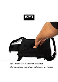 Đệm lót yên xe máy SWAT cao cấp siêu êm, chống mỏi, nệm lót đàn hồi và chống nước cực tốt