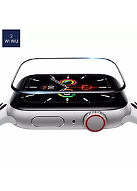 Bộ 2 miếng dán màn hình kính cường lực Full 3D cho iWatch 41mm hiệu WIWU iVista Chống va đập, vát cạnh 2.5D, hạn chế vân tay - hàng nhập khẩu