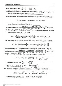 Sách Vẻ Đẹp Bất Đẳng Thức Trong Các Kì Thi Olympic Toán Học