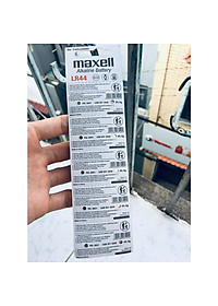10 Viên Pin Maxell LR44 AG13 L1154 Cúc Áo 1,5V Nhật Bản