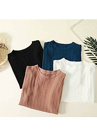 Áo len nữ freesize tay ngắn 15