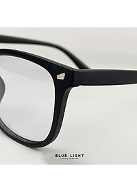 Kính Giả Cận, Gọng Kính Cận Nam Nữ Mắt Vuông To Gọng Nhựa Đen Nhám Siêu Nhẹ Không Độ Hàn Quốc - BLUE LIGHT SHOP