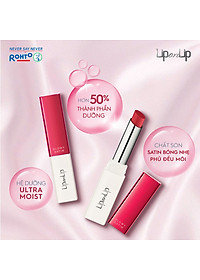 Son thỏi dưỡng môi trang điểm chất son satin Lip On Lip Glowy Satin 2.2g