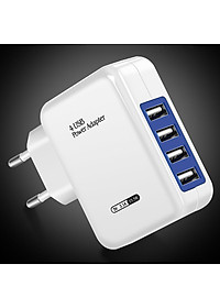 Củ Sạc Nhanh 4 Cổng USB - Hàng chính hãng/ Hàng nhập khẩu