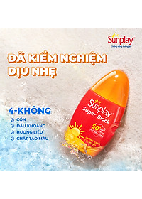 Kem chống nắng Sunplay cực mạnh dạng sữa Sunplay Super Block SPF 81, PA++++ 70g