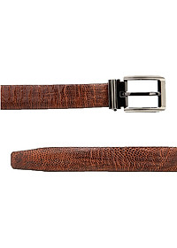 Dây thắt lưng nữ da đà điểu Huy Hoàng 2,5P màu đen, nâu đất, vàng bò, nâu đỏ HC5401-02-03-10