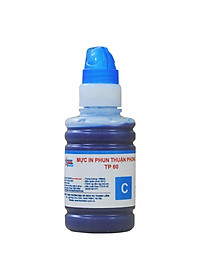 Bộ 6 Màu Mực in phun Thuận Phong PIGMENT TP60 (100ml) dùng cho máy in phun Epson - Hàng Chính Hãng