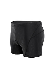 Quần Bơi Nam Đen Dáng Đùi Họa Tiết Vảy Cá Phong Cách Chuyên Nghiệp SZone SQB109