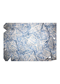 Túi hút ẩm Secco silica gel 5gr (khử mùi/hút ẩm)- 1kg (200 túi) - Chính hãng - Vải trắng - Chữ xanh logo