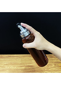 Bình rót một chạm CAO CẤP One Touch Open đựng nước mắm, dầu ăn - thuỷ tinh siêu nhẹ Borosilicat