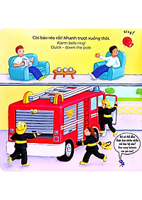 Sách Tương Tác - Sách Chuyển Động - Busy - Fire Station - Trạm Cứu Hỏa