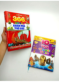 Combo 10 Vạn Câu Hỏi Vì Sao Và 366 Câu Hỏi Khám Phá Thế Giới (02 Cuốn)