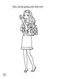 Sách Barbie Xinh Đẹp 4 (Tô Màu Có Hình Dán)