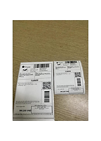 Decal nhiệt giấy in tem A6 - 100x150 - 500 tem