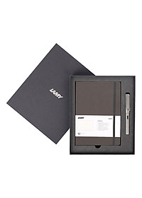 Gift Set Lamy Notebook A5 Softcover Umbra + Lamy Al-Star Grey - GSNAl0013