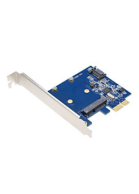 Bộ Chuyển Đổi Điều Khiển Thẻ Mở Rộng Kết Hợp PCIe Sang MSATA & SATA3.0 Cho Máy Tính Để Bàn
