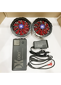 [GIÁ TỐT] Bộ Phụ Kiện Áo Điều Hòa ZASKY Nhật Bản, Bộ Phụ Kiện Áo Điều Hòa Quạt Gió, Bộ PIN Quạt Sạc Dây Cáp, PIN 50.000mAh-18V Bảo Hành 12 Tháng